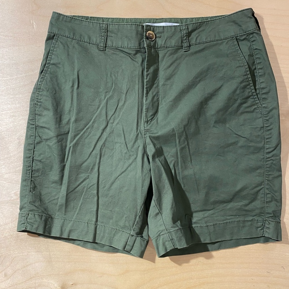 Old Navy Olive High Rise Shorts 8 (OQ)